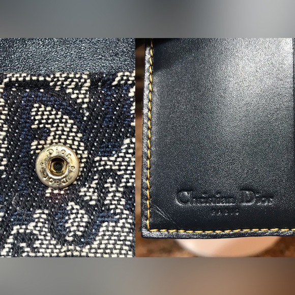 DIOR Signature Saddle Oblique Compact Trifold Wallet ๐โค๏ธโ๐ฅ๐ฅ - Picture 13 of 17